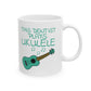 Dentist Ukulele Mug - This Dentist Plays Ukulele - Uke Player Gift For Dentist (USA)