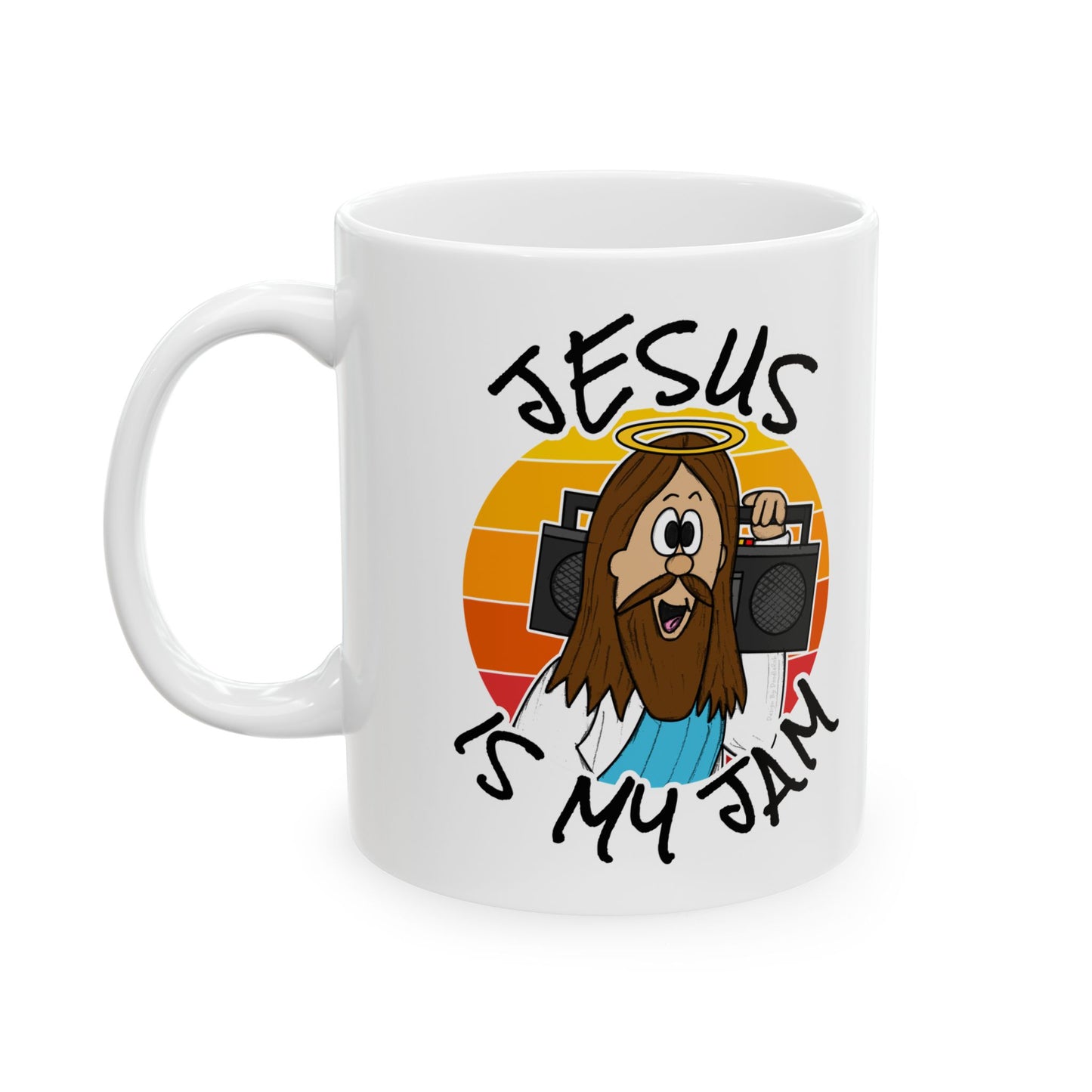 Jesus Is My Jam Mug - Christian Youth Leader Mug - Funny Church Gift (USA)