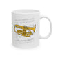 Cornet Music Notation Mug - Gift For Cornetist - Brass Musician Gift