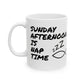 Funny Church Mug - Sunday Afternoon Is Nap Time - Gift For Pastor - Worship Leader Mug (USA)