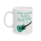 Nurse Acoustic Guitar Mug - This Nurse Plays Guitar - Guitarist Gift For Nurse (USA)