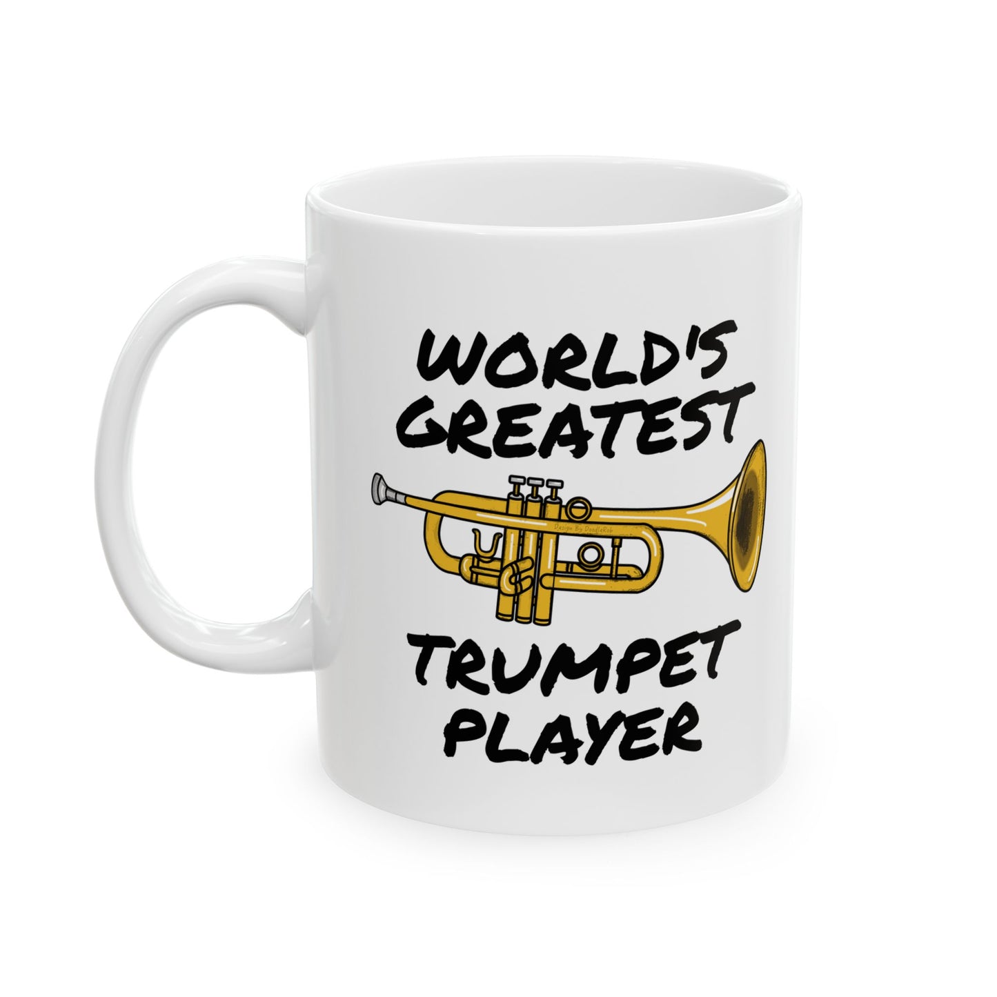 Trumpeter Mug - World's Greatest Trumpet Player - Brass Musician Gift (USA)