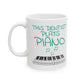 Dentist Piano Mug - This Dentist Plays Piano - Pianist Gift For Dentist (USA)