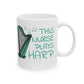 Nurse Harpist Mug - This Nurse Plays Harp - String Musician Gift For Nurse (USA)