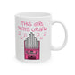 Girl's Church Organ Mug - This Girl Plays Organ - Female Organist - Musician Gift For Her (USA)