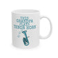 Grandpa Tenor Horn Mug - This Grandpa Plays Tenor Horn - Father's Day Brass Musician Gift (USA)