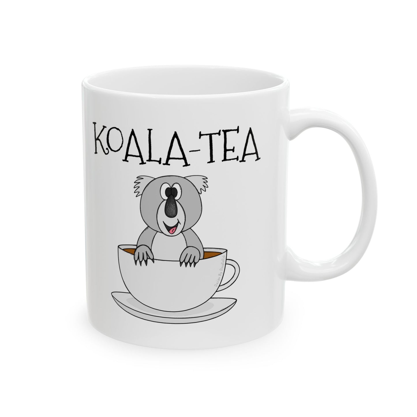 Koala Tea Funny Mug - Gift For Tea Drinker - Australian Animal Lover Mug (USA)