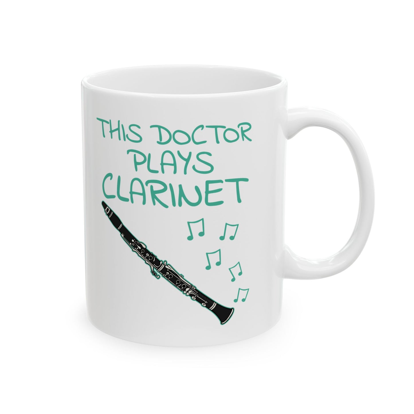 Doctor Clarinet Mug - This Doctor Plays Clarinet - Clarinetist Gift For Doctor (USA)