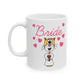 Cat Bride Mug - Bridal Gift For Cat Lover - Cat Wedding Mug - Cute Bachelorette Gift (USA)