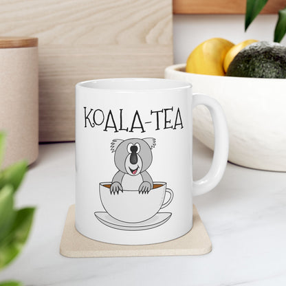 Koala Tea Funny Mug - Gift For Tea Drinker - Australian Animal Lover Mug (USA)