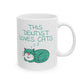 Dentist Cat Mug - This Dentist Loves Cats - Cat Gift For Dentist (USA)