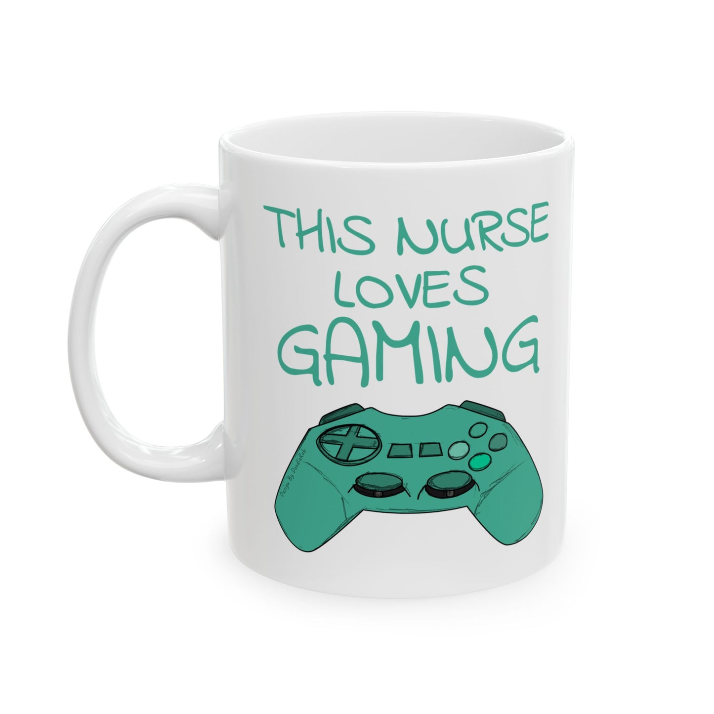 Nurse Gamer Mug - This Nurse Loves Gaming - Video Gamer Gift For Nurse (USA)
