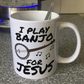 Christian Banjo Player Mug - I Play Banjo For Jesus - Church Banjoist