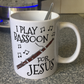 Christian Bassoon Mug - I Play Bassoon For Jesus - Church Bassoonist