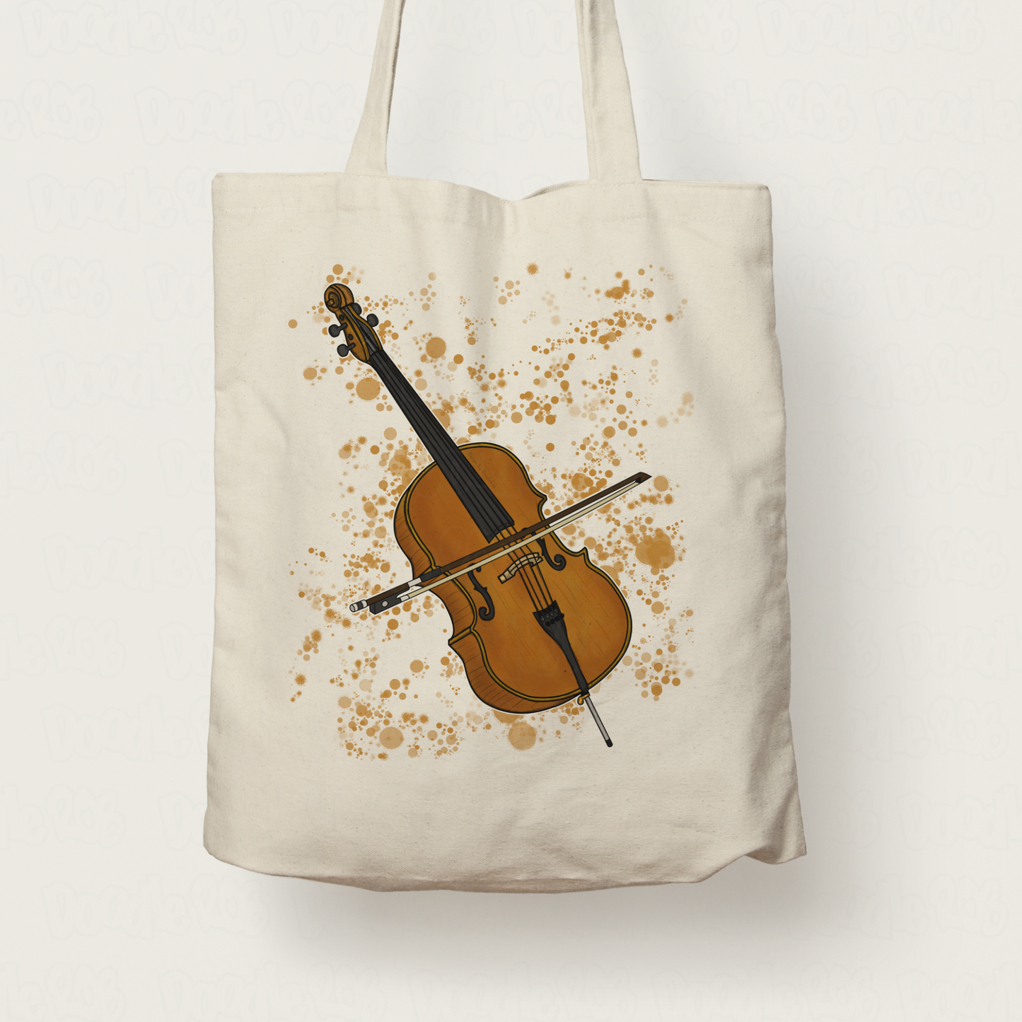 Cello Tote Bag - Gift For Cellist - String Teacher Gift