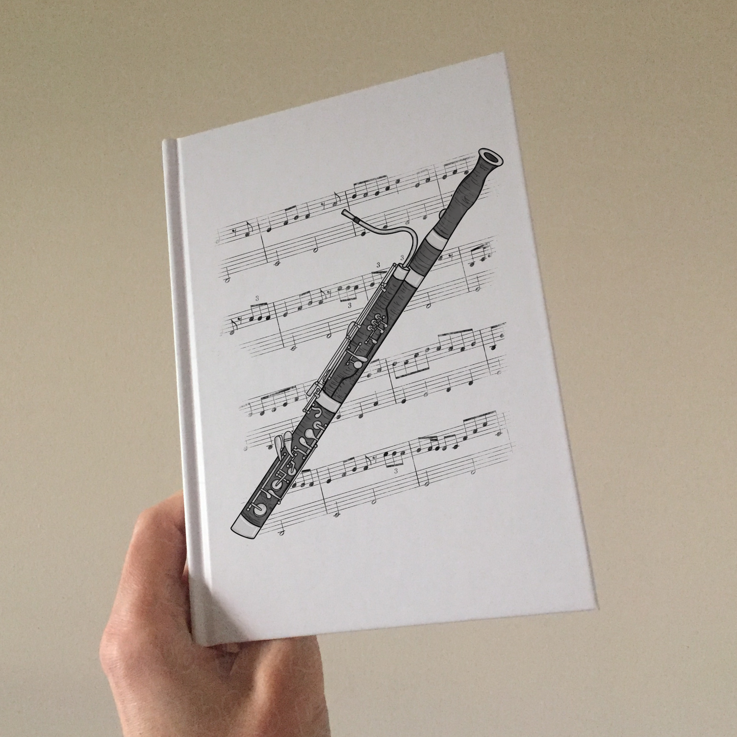 Bassoon Lined Journal - Bassoonist Notebook - Woodwind Musician Gift (USA)