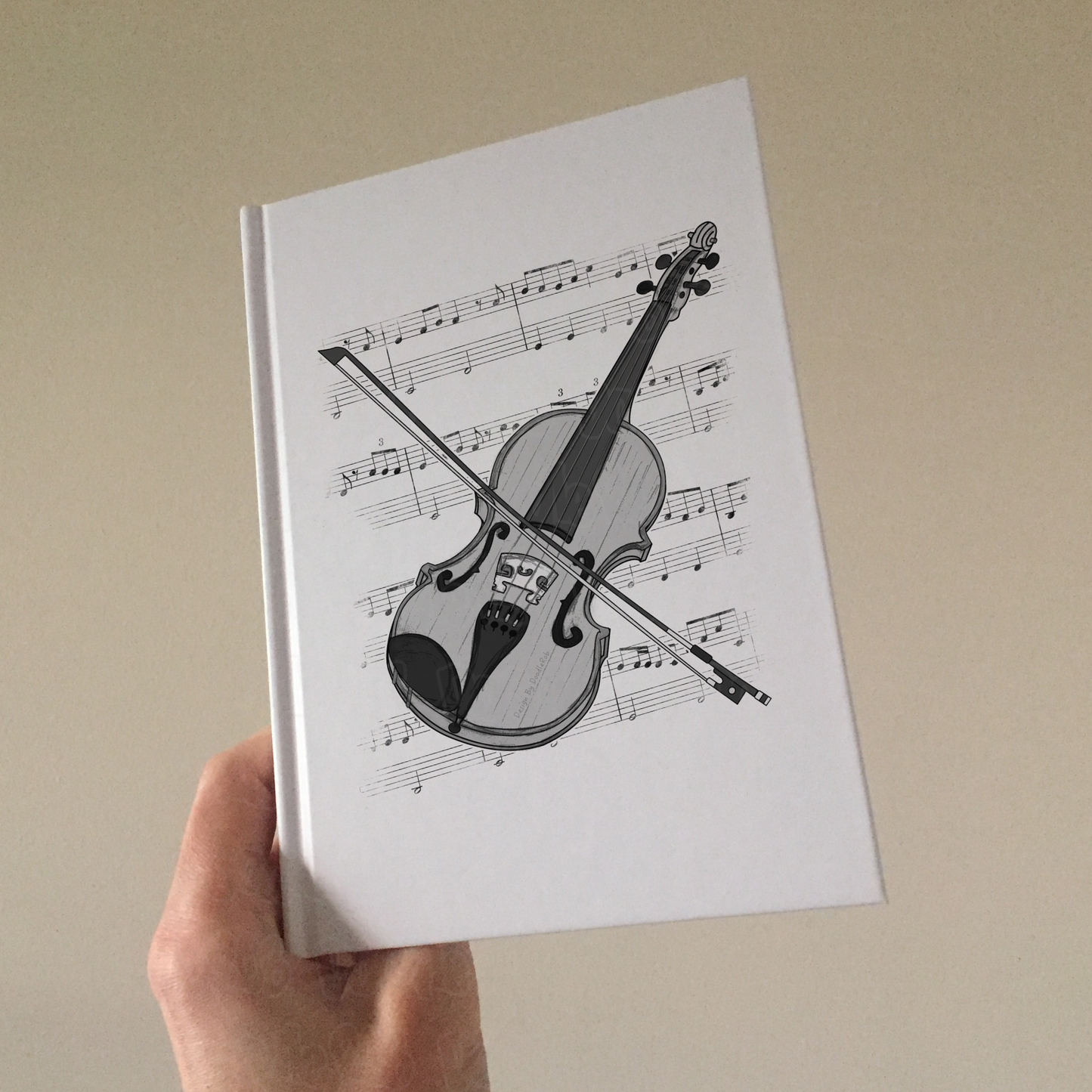 Violin Lined Journal - Violinist Notebook - String Musician Gift (USA)