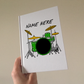 Drummer Custom Journal (Green) - Personalised Drummer Notebook - Gift For Drum Teacher