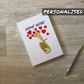 Tenor Horn Personalised Journal (Hearts) - Horn Player Notebook - Brass Musician Anniversary Gift