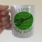 Irish Mandolin Mug - I Love Irish Music - Mandolinist Mug - St Patrick's Day Gift
