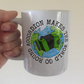 Accordion Makes The World Go Round Mug - Gift For Accordionist - Accordion Teacher Mug