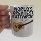 Acoustic Guitar Mug - World's Greatest Acoustic Guitarist - Guitar Teacher Gift