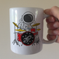 Funny Drummer Mug - Astronaut Playing Drums - Drum Teacher Gift