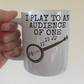Church Banjo Mug - I Play To An Audience Of One - Christian Banjoist - Folk Musician Gift