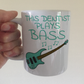 Dentist Bass Guitar Mug - This Dentist Plays Bass - Bassist Gift For Dentist