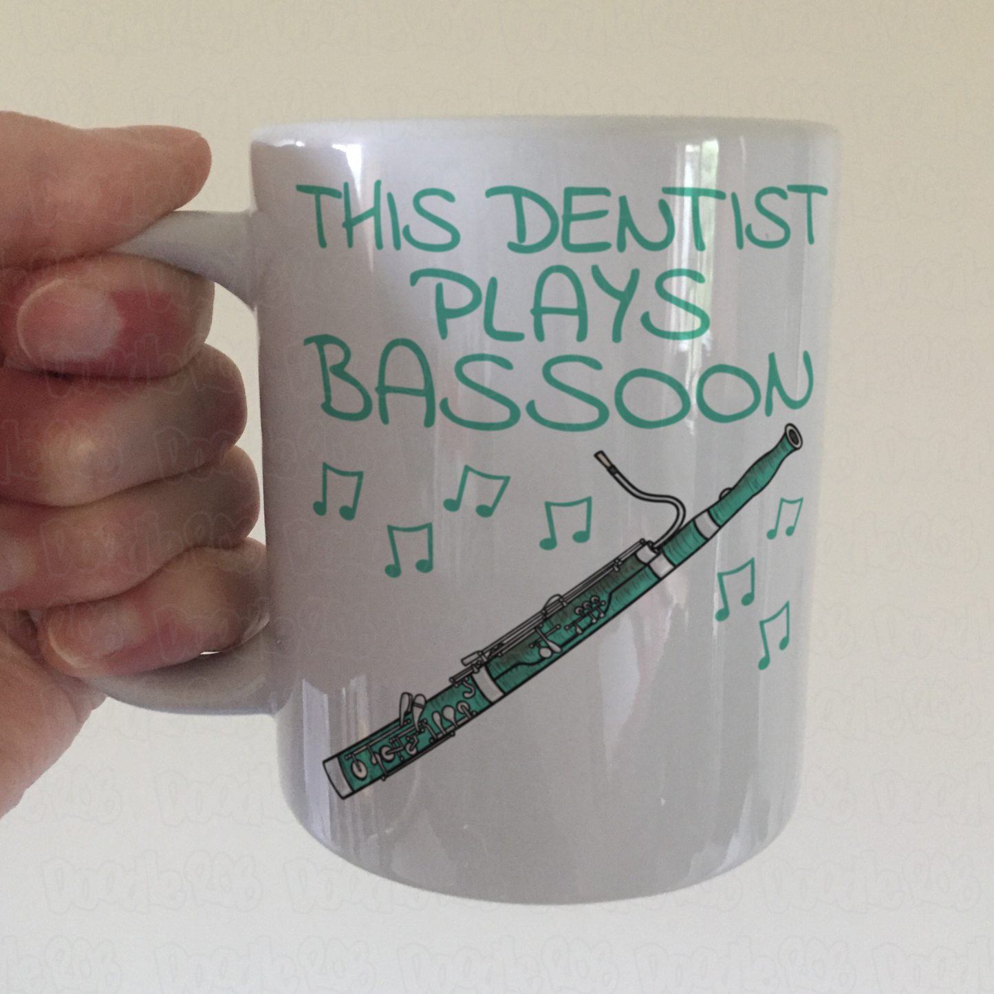 Dentist Bassoon Mug - This Dentist Plays Bassoon - Bassoonist Gift For Dentist