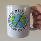 Bassoon Mug - Bassoon Makes The World Go Round - Bassoonist Mug - Woodwind Teacher Gift