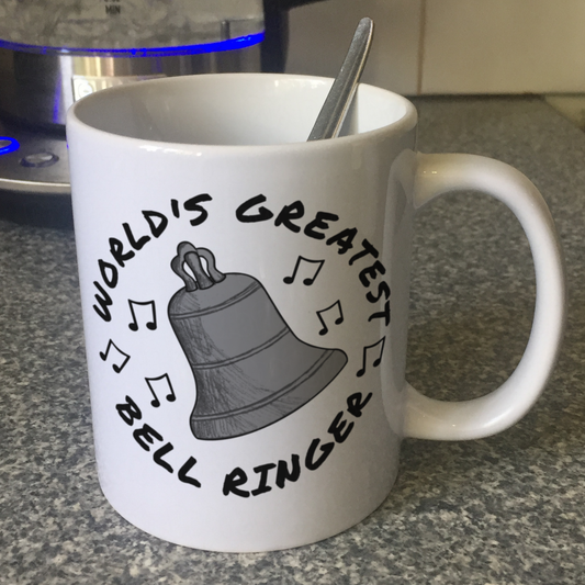 Bell Ringer Mug - World's Greatest Bell Ringer - Church Musician Gift