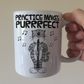 Cat Clarinet Mug - Practice Makes Purrrfect - Gift For Clarinetist - Woodwind Musician Gift