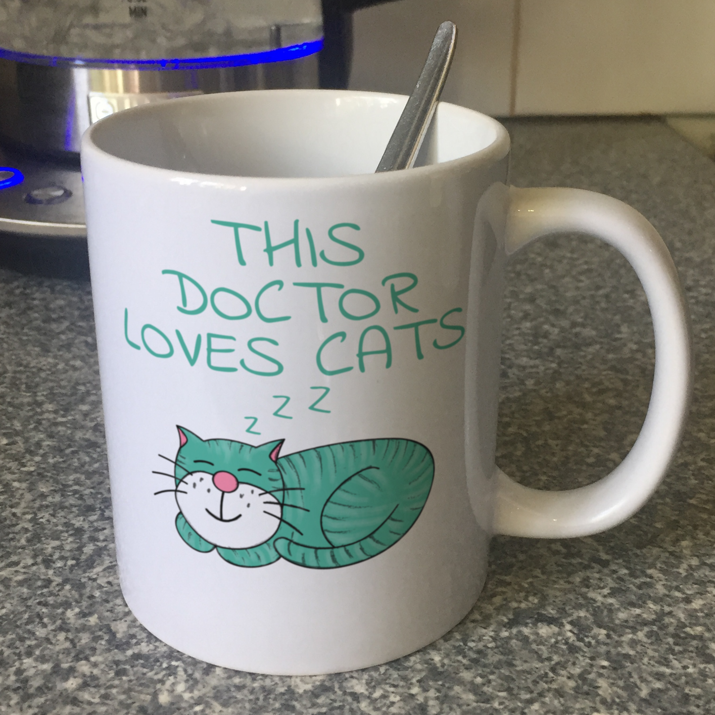 Doctor Cat Mug - This Doctor Loves Cats - Gift For Doctor