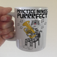 Cat Euphonium Mug - Practice Makes Purrrfect - Gift For Euphoniumist - Brass Musician Gift