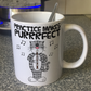 Cat Playing Recorder Mug - Practice Makes Purrrfect - Gift For Recorderist - School Music Teacher Gift