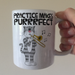 Cat Trombone Mug - Practice Makes Purrrfect - Gift For Trombonist - Brass Musician Gift