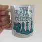 Chess Father's Day Mug - This Grandpa Plays Chess