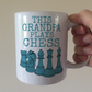 Chess Father's Day Mug - This Grandpa Plays Chess