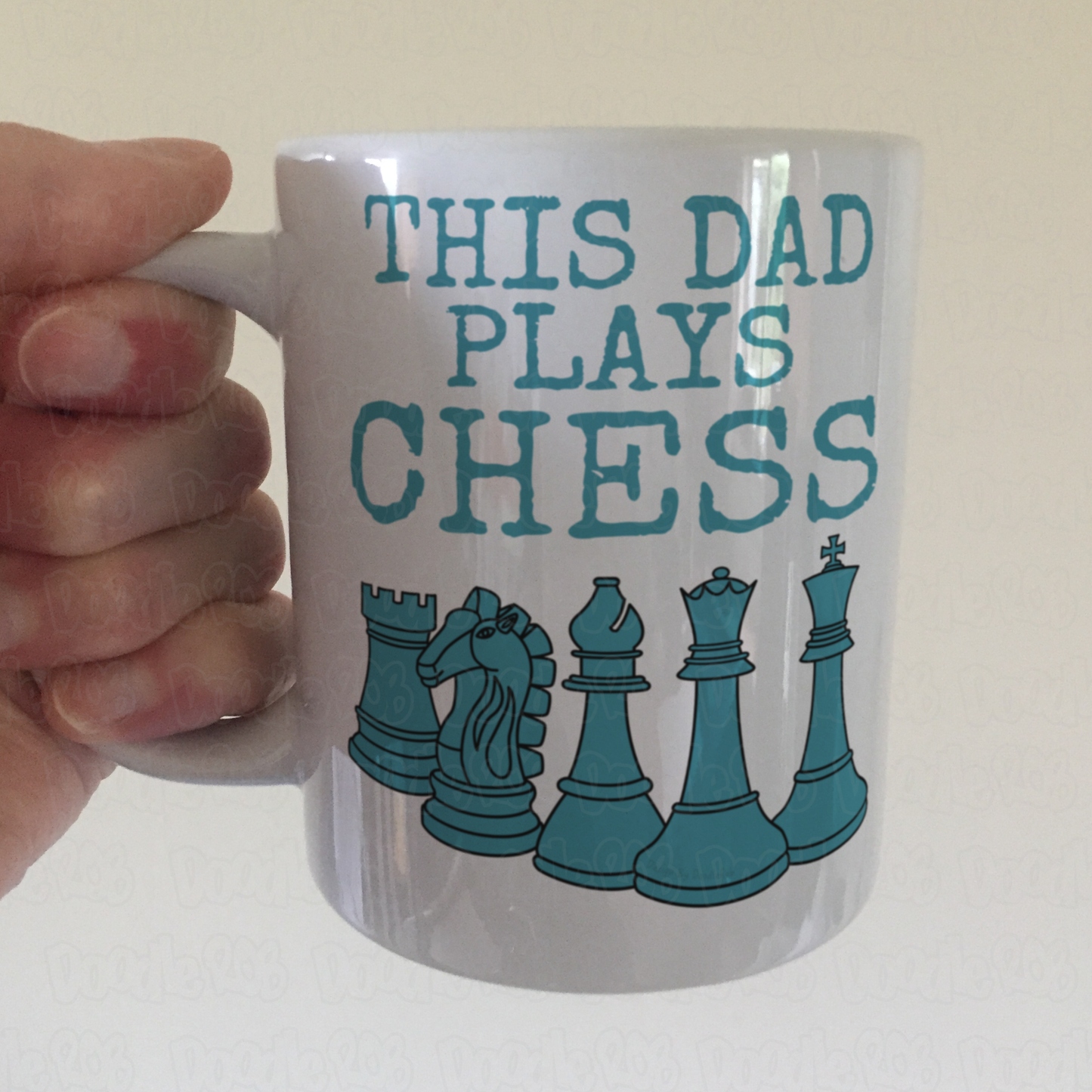 Chess Father's Day Mug - This Dad Plays Chess