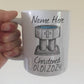 Personalised Christening Mug - Church Font Custom Mug - Christian Baptism Gift