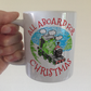 Train Christmas Mug - Steam Locomotive Xmas Mug - Christmas Gift For Boy