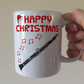 Clarinet Christmas Mug - Gift For Clarinetist - Woodwind Musician Xmas Gift