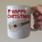 Lute Christmas Mug - Lutenist Xmas Gift - Folk Musician Christmas Mug
