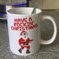 Ukulele Christmas Mug - Santa Playing Ukulele - Uke Player Xmas Gift