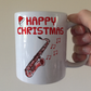 Saxophone Christmas Mug - Saxophonist Mug - Music Teacher Xmas Gift