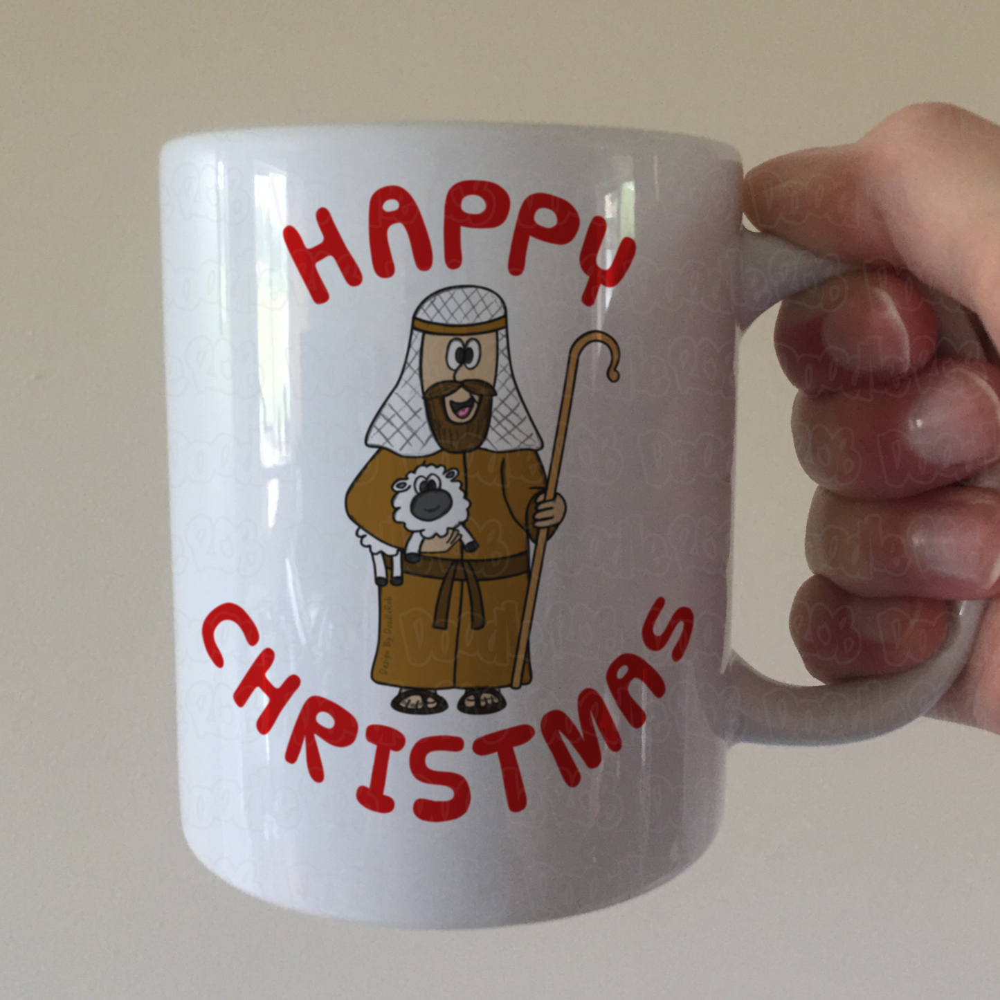 Christmas Shepherd Mug - Christian Nativity Mug - Church Christmas Gift