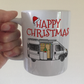 Van Life Christmas Mug - Xmas Gift For Van Lifer - Travel Enthusiast Christmas Gift