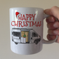 Van Life Christmas Mug - Xmas Gift For Van Lifer - Travel Enthusiast Christmas Gift