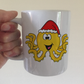 Octopus Christmas Mug - Christmas In July Mug - Marine Biologist Xmas Gift